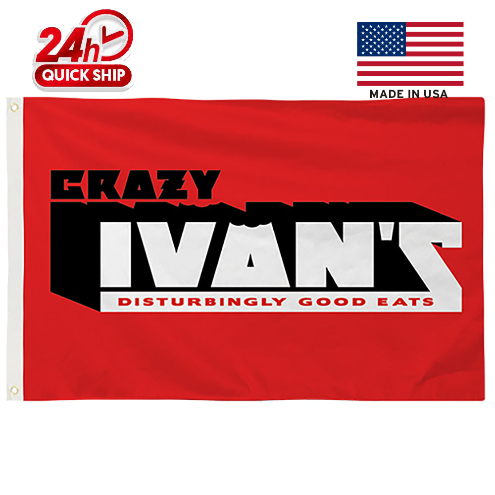 4' x 8' Custom Pole Flag (Single-sided)