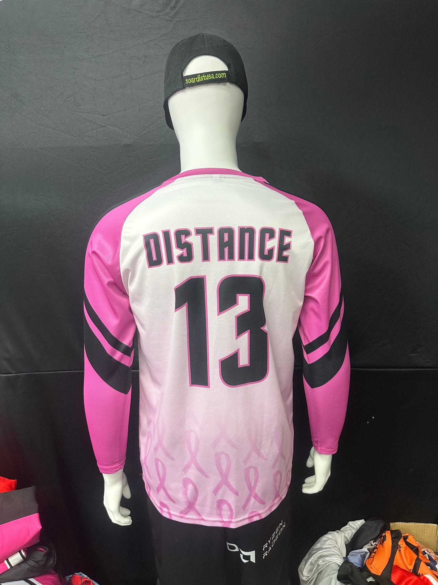 150GSM Mesh Jersey Long Sleeve V- neck (Full Dye Sublimation)#USA500004