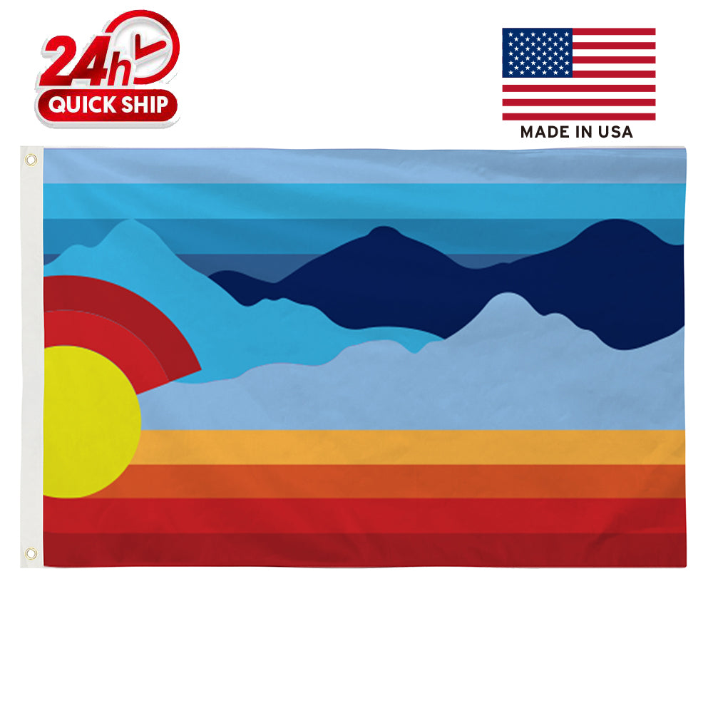 2' x 3' Custom Pole Flag (Single-sided)