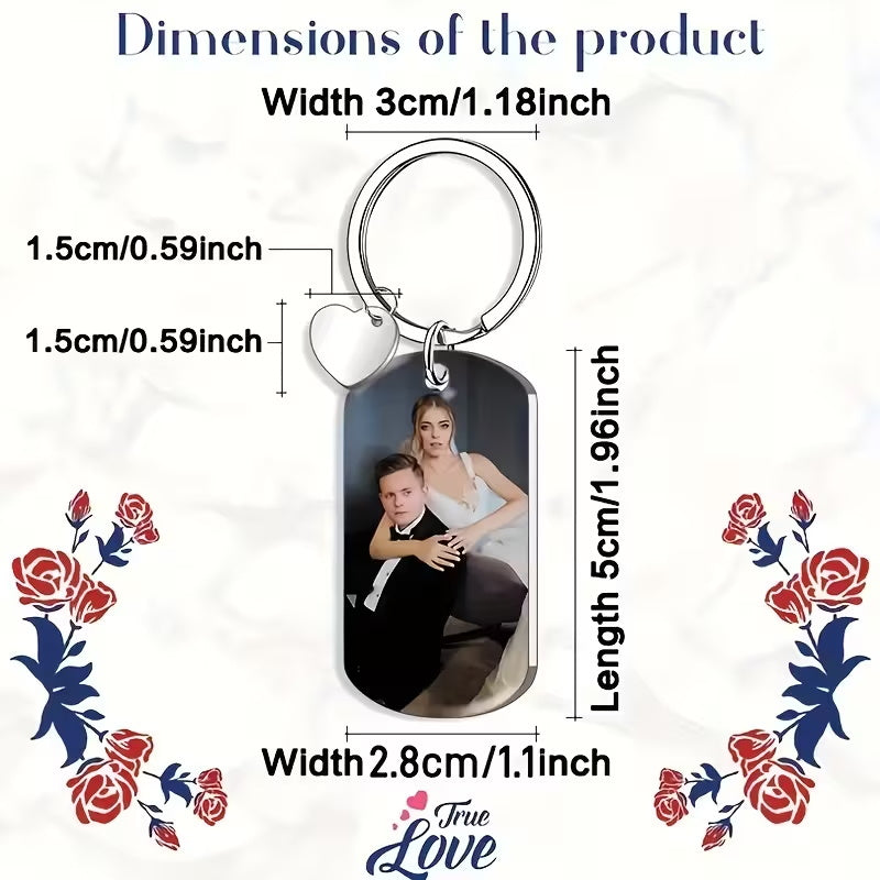 Personalized Photo Keychain