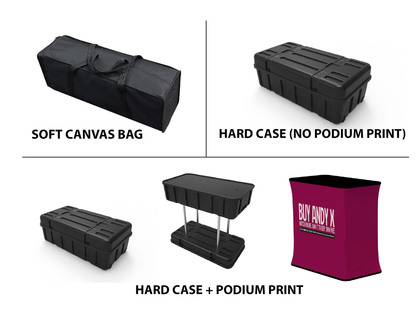 8' Fabric Pop Up Display (Curve)