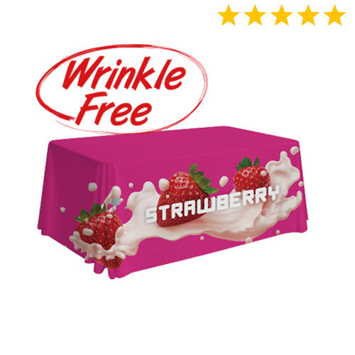 Premium Table Throw Wrinkle Free (Full-Color Dye Sublimation, Full Bleed)
