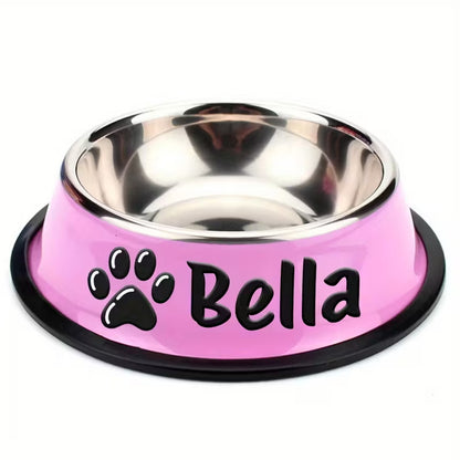 Anti Slip Stainless Steel Pet Bowl
