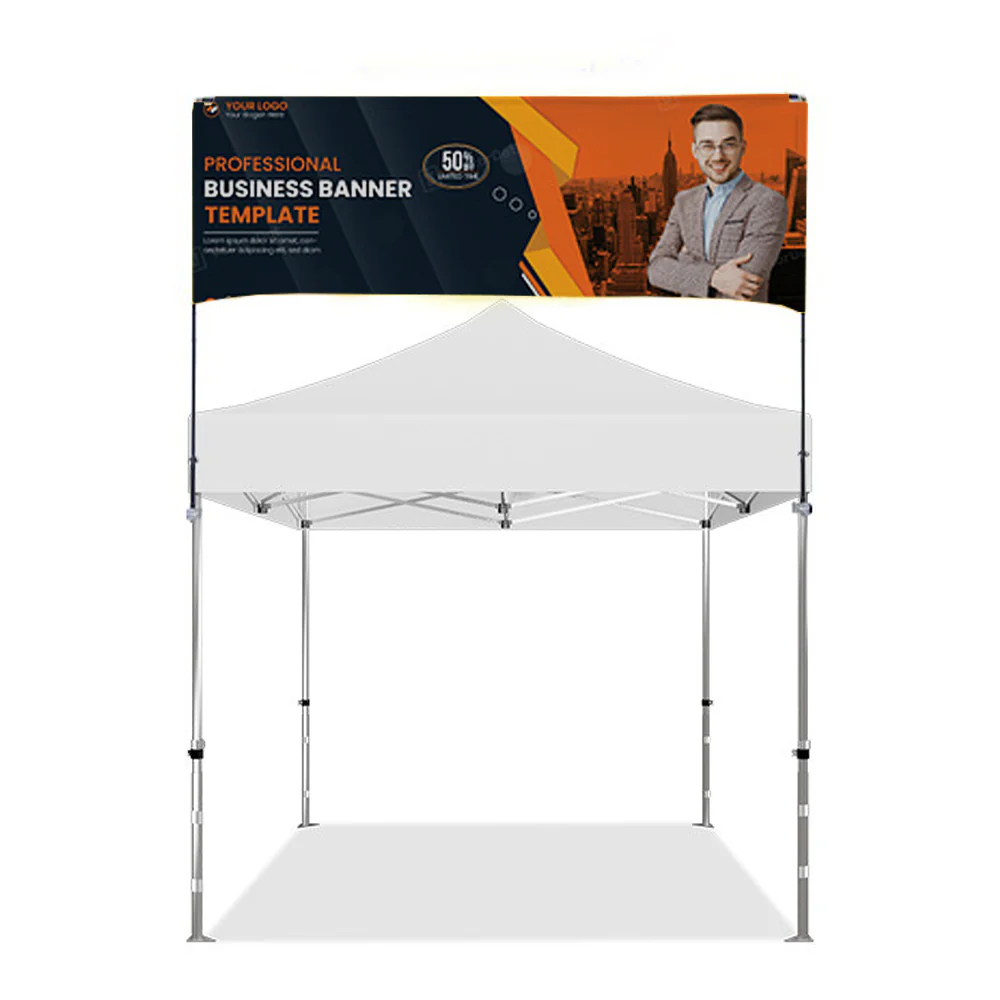 Premium 10' Tent Top Square Banner