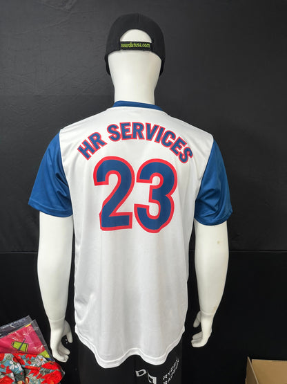 120GSM Milk Silk Short Sleeve V Neck (Full Dye Sublimation)#USA500043