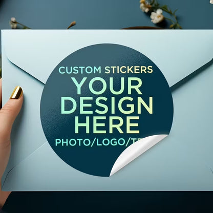 48pcs 1.57'' Customized Event Round Stickers