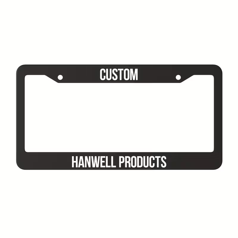 Custom License Plate Frame