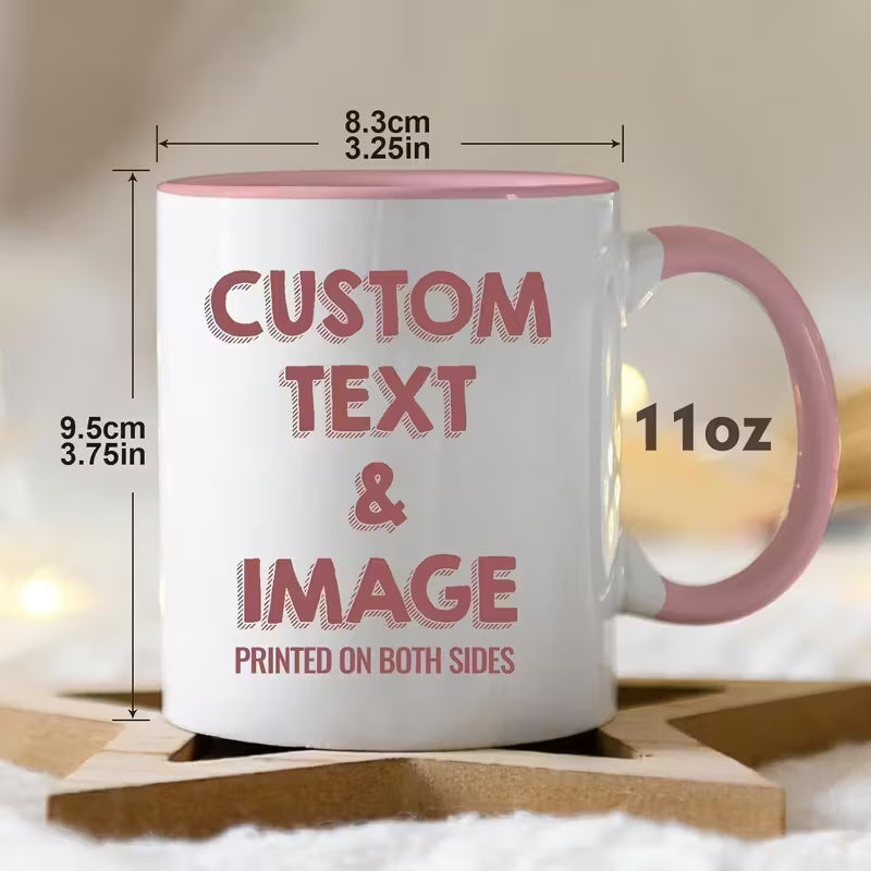 Custom Photo & Text Mug