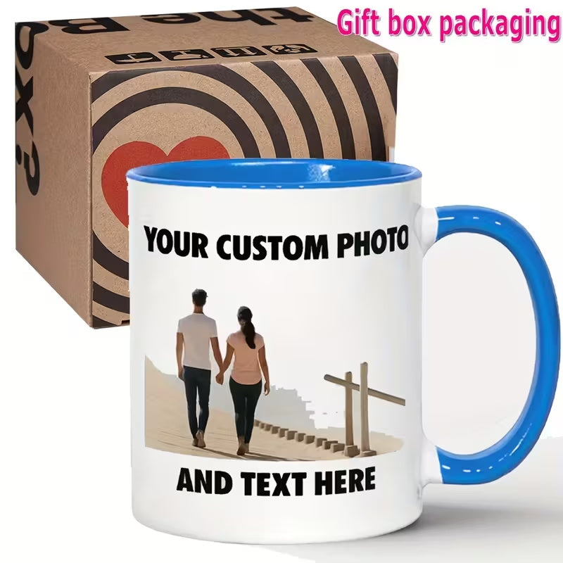 Custom Photo & Text Mug