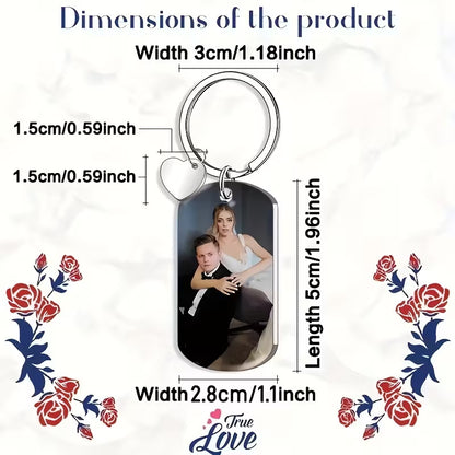 Personalized Photo Keychain