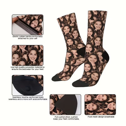 Photo Face Socks