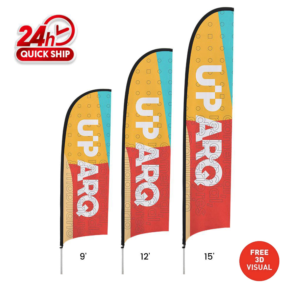 Premium Concave Flags