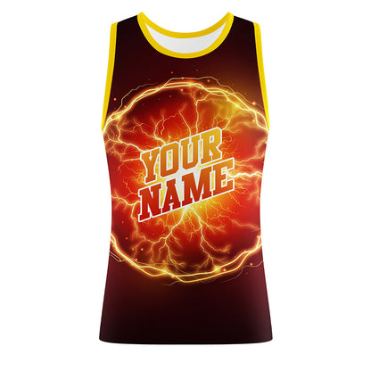 120GSM Milk Silk Crew Neck Sleeveless (Full Dye Sublimation) #500046