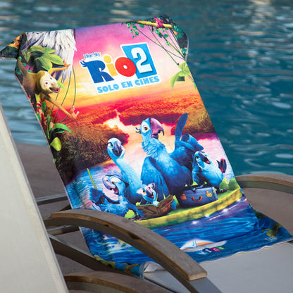 Sublimated Beach Fleece Blanket - 50" x 60"