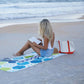 Sublimated Beach Fleece Blanket - 50" x 60" - Soardist