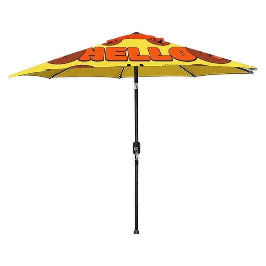 (5 sets )9' Outdoor Aluminum Patio Umbrella (Dye-Sublimation)