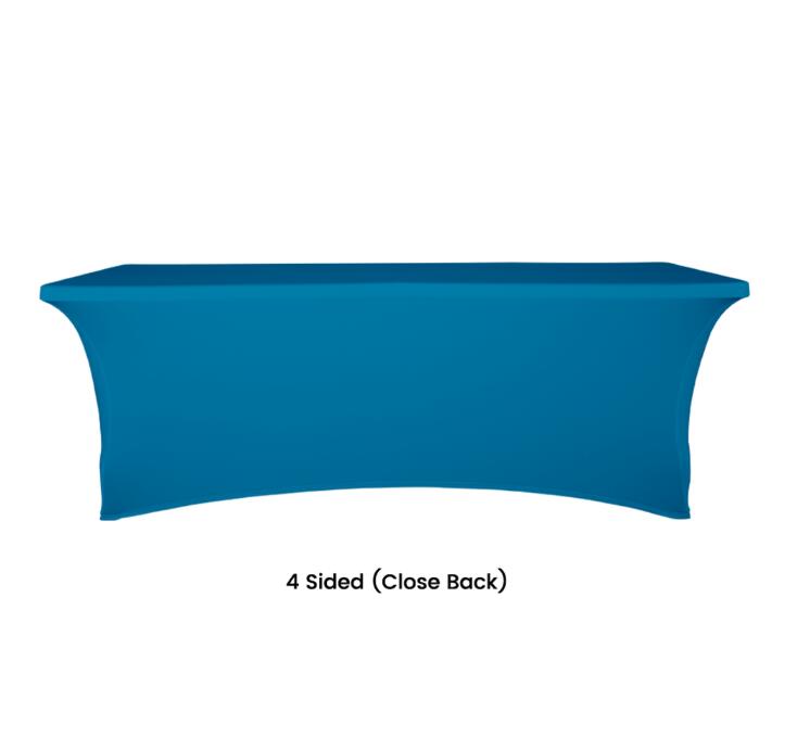 Stretch Table Cover (Full-Color Dye Sublimation, Full Bleed)